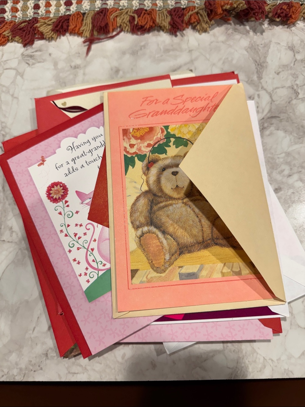 90s early 2000’s vintage Greeting Card Bundle - Granddaughter/ Grandson 16